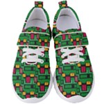 Rectangles on a green background                                                     Women s Velcro Strap Shoes