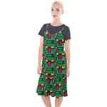 Rectangles on a green background                                                     Camis Fishtail Dress