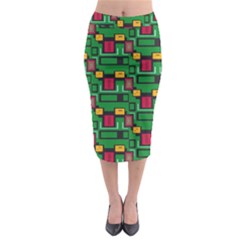 Midi Pencil Skirt 