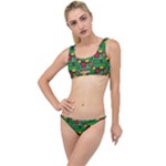 Rectangles on a green background                                                       The Little Details Bikini Set