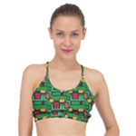 Rectangles on a green background                                                      Basic Training Sports Bra