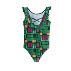 Kids  Frill Swimsuit 