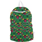 Rectangles on a green background                                                    Foldable Lightweight Backpack