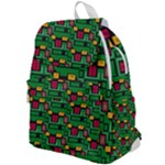 Rectangles on a green background                                                     Top Flap Backpack