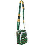 Rectangles on a green background                                                     Shoulder Strap Belt Bag