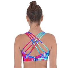 Cross String Back Sports Bra 