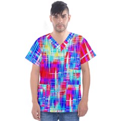 Men s V-Neck Scrub Top 