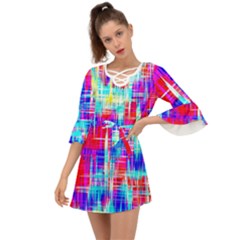 Criss Cross Mini Dress 