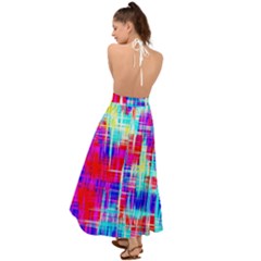 Backless Maxi Beach Dress 