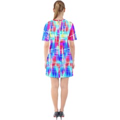 Sixties Short Sleeve Mini Dress 