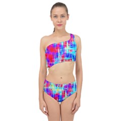 Spliced Up Two Piece Swimsuit 