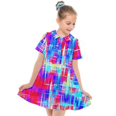 Kids  Short Sleeve Shirt Dress 