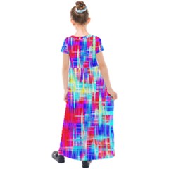 Kids  Short Sleeve Maxi Dress 