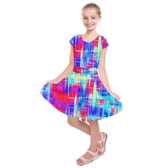 Kids  Short Sleeve Dress 