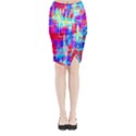 Midi Wrap Pencil Skirt 