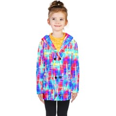 Kids  Double Breasted Button Coat 