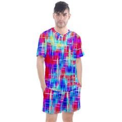 Men s Mesh T-Shirt and Shorts Set 