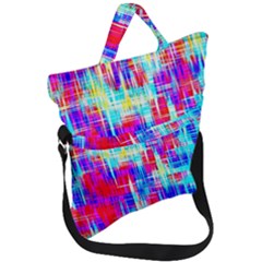 Fold Over Handle Tote Bag 