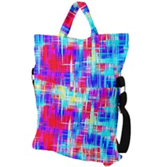 Fold Over Handle Tote Bag 