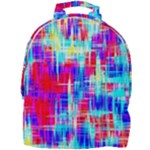 Red blue messy stripes                                                         Mini Full Print Backpack