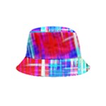 Red blue messy stripes                                                     Bucket Hat (Kids)