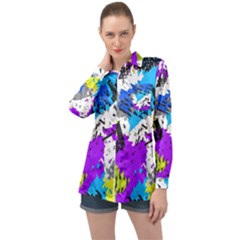 Long Sleeve Satin Shirt 