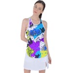 Shaky shapes                                                         Racer Back Mesh Tank Top