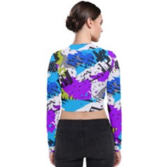 Long Sleeve Zip Up Bomber Jacket 