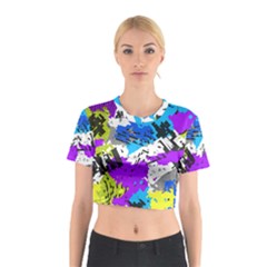 Shaky shapes                                                          Cotton Crop Top from ArtsNow.com