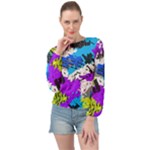 Shaky shapes                                                         Banded Bottom Chiffon Top