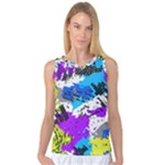 Shaky shapes                                                          Women s Basketball Tank Top