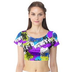 Short Sleeve Crop Top 