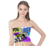 Shaky shapes                                                          Women s Tube Top