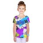 Shaky shapes                                                           Kids  One Piece Tee