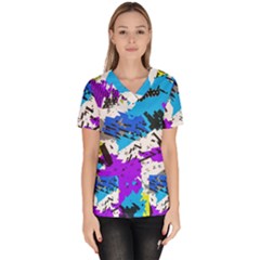 Women s V-Neck Scrub Top 