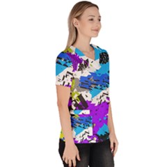 Women s V-Neck Scrub Top 