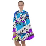 Shaky shapes                                                            All Frills Chiffon Dress