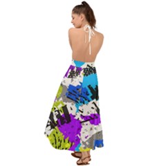 Backless Maxi Beach Dress 