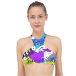 Shaky shapes                                                         High Neck Bikini Top