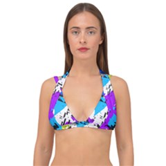 Double Strap Halter Bikini Top 