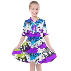 Kids  All Frills Chiffon Dress 