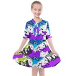 Shaky shapes                                                       Kids  All Frills Chiffon Dress