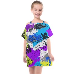 Kids  One Piece Chiffon Dress 