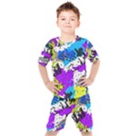 Shaky shapes                                                       Kids  Tee and Shorts Set