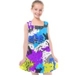 Shaky shapes                                                       Kids  Cross Back Dress