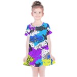 Shaky shapes                                                         Kids  Simple Cotton Dress