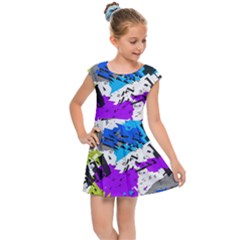 Kids  Cap Sleeve Dress 