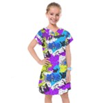 Shaky shapes                                                           Kids  Drop Waist Dress