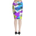 Midi Wrap Pencil Skirt 