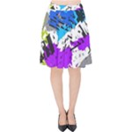 Shaky shapes                                                         Velvet High Waist Skirt